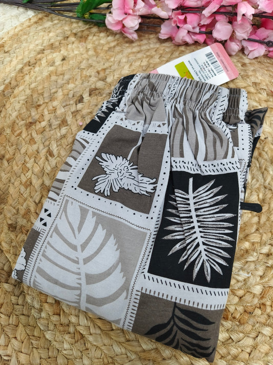 Light Brown Cotton night pant 6xl
