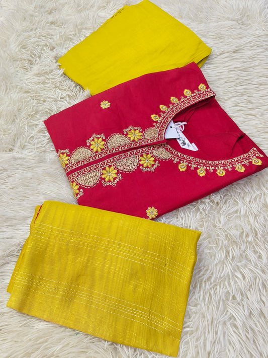 Red With Yellow Eelgent designer suits