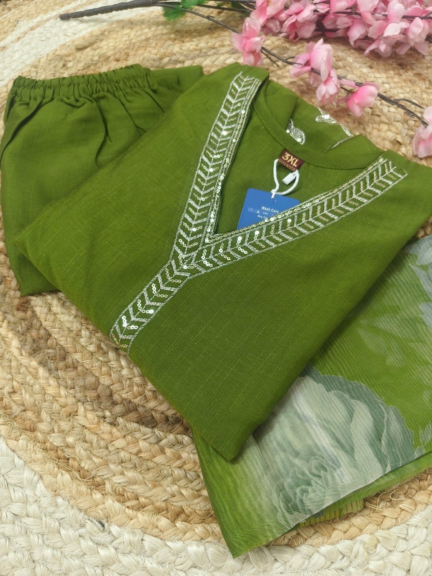 Green Elegant designer suit