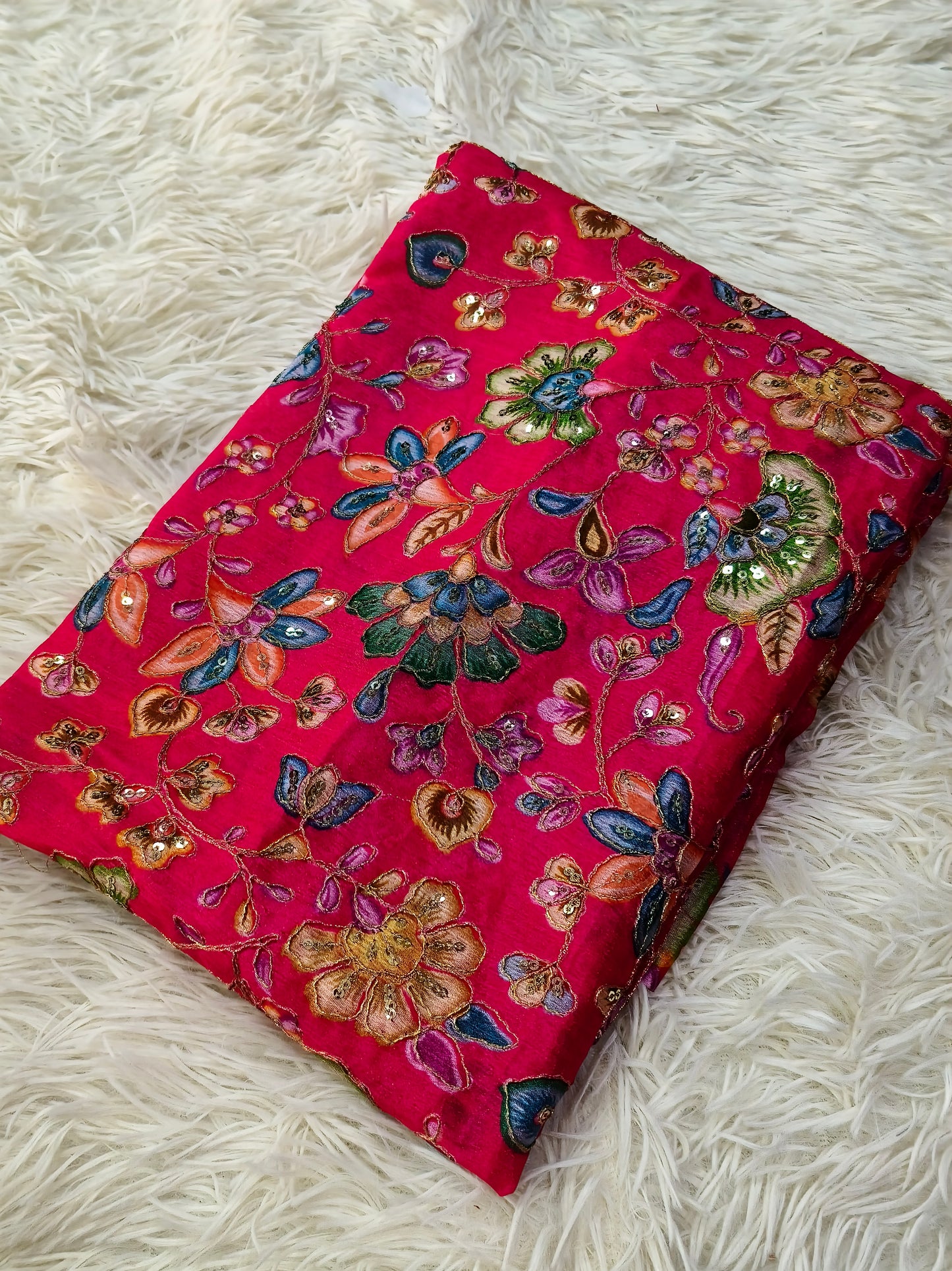 Pink Silk blouse piece