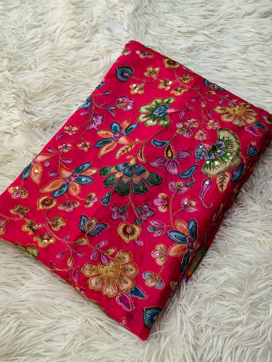 Pink Silk blouse piece