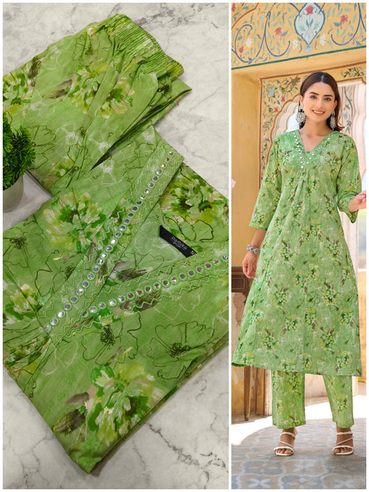 Green Cotton Cord sets