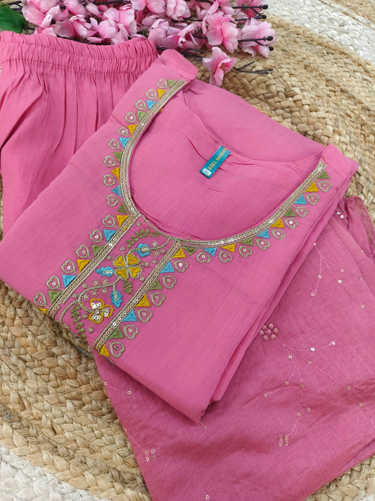 Baby Pink  Elegant designer suit