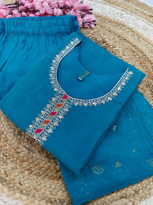 Blue Elegant designer suit