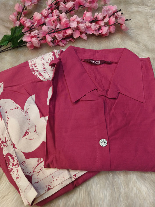 Wine cotton cord sets