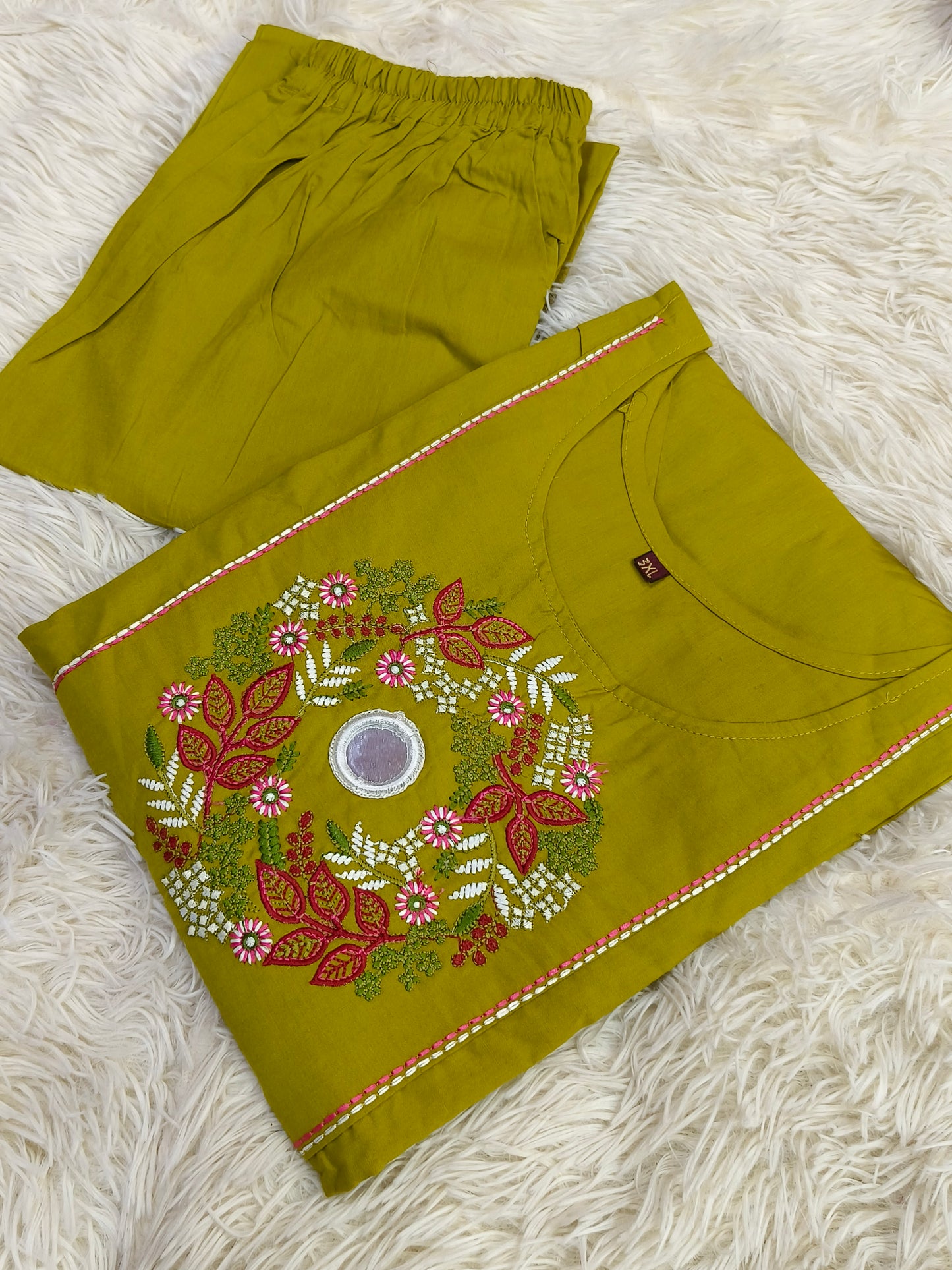 Lemon Green Eelgent designer Cord Set