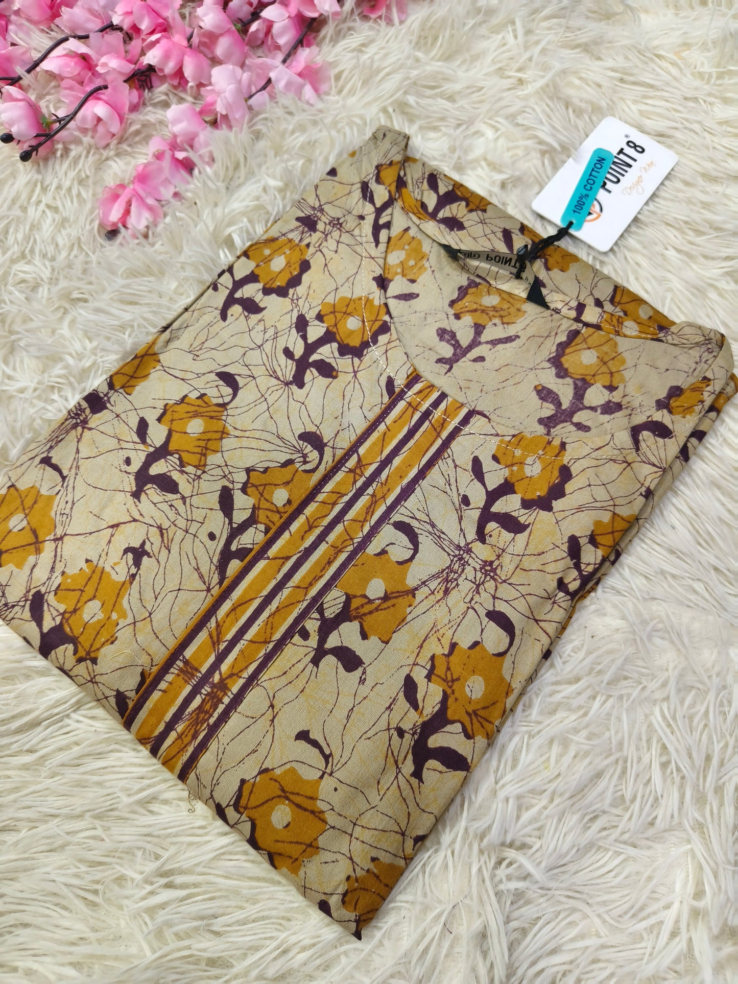 Beige Pure cotton Nighty