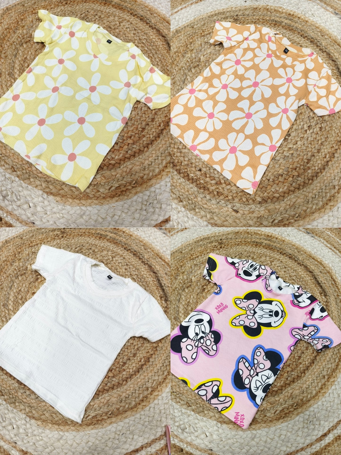 Kids Combo T shirt (4) size - M