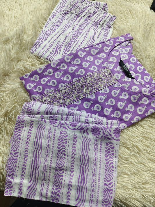 Levendra pure cotton Dress