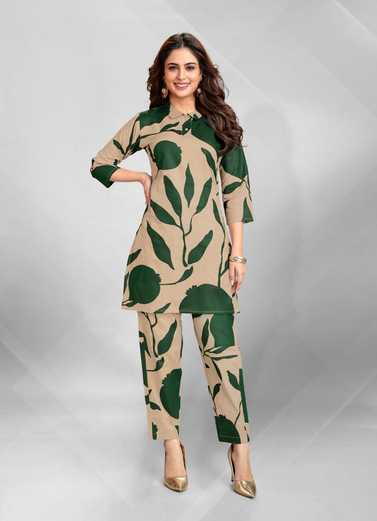 Green Cotton Cord sets