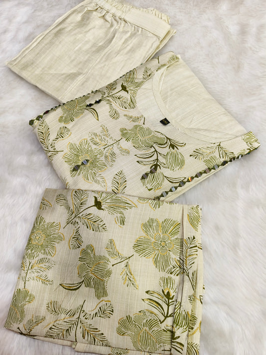 Green designer salwar suit