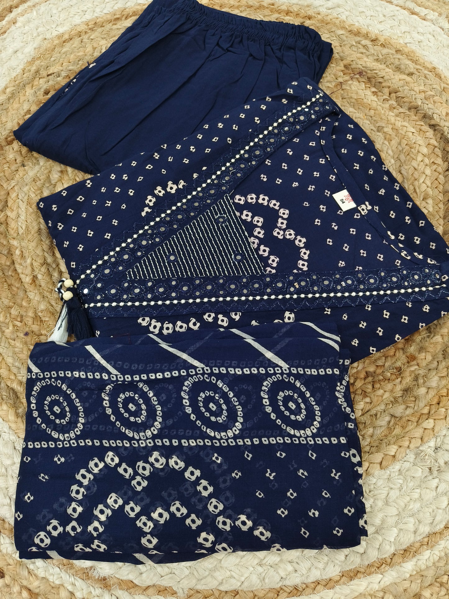 Navy blue  Pure cotton suits