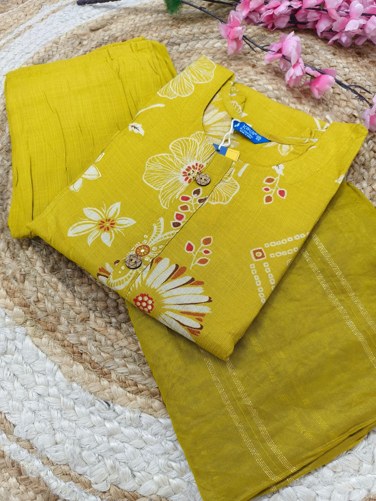 Yellow Elegant Vatican silk Dress