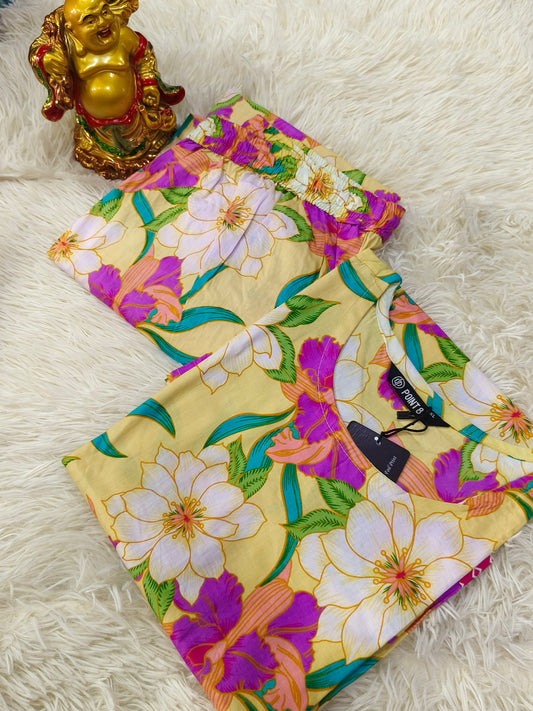 Yellow Cotton Cord sets