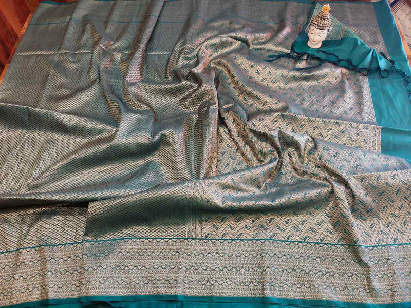 RAMA green Brocade silk sarees