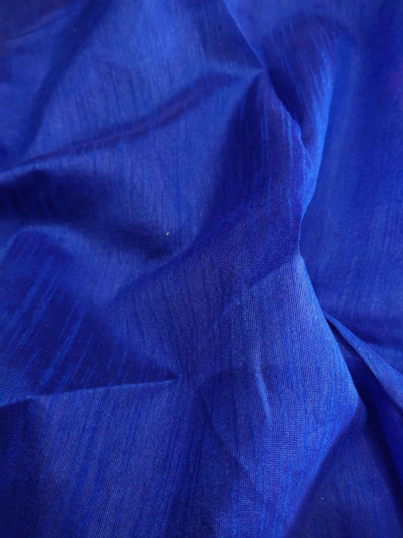 Royal Blue Georgette saree