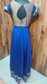 Royal Blue Designer Gown