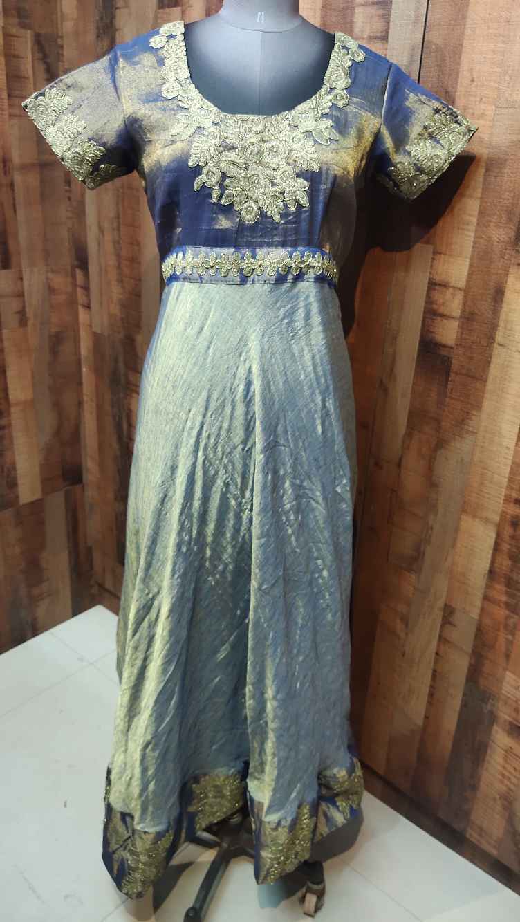 Blue Designer Gown