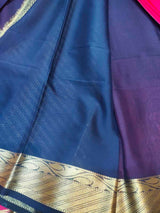 Royal Blue Mysore Silk