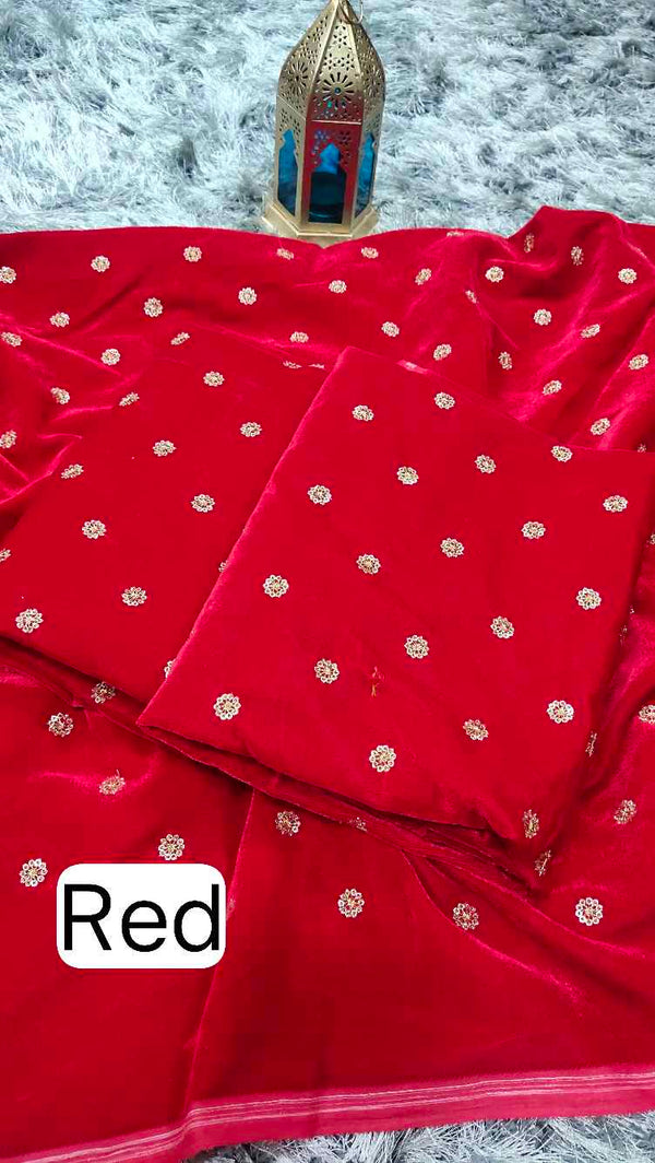 Red Velvet blouse