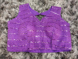 Purple Designer blouse