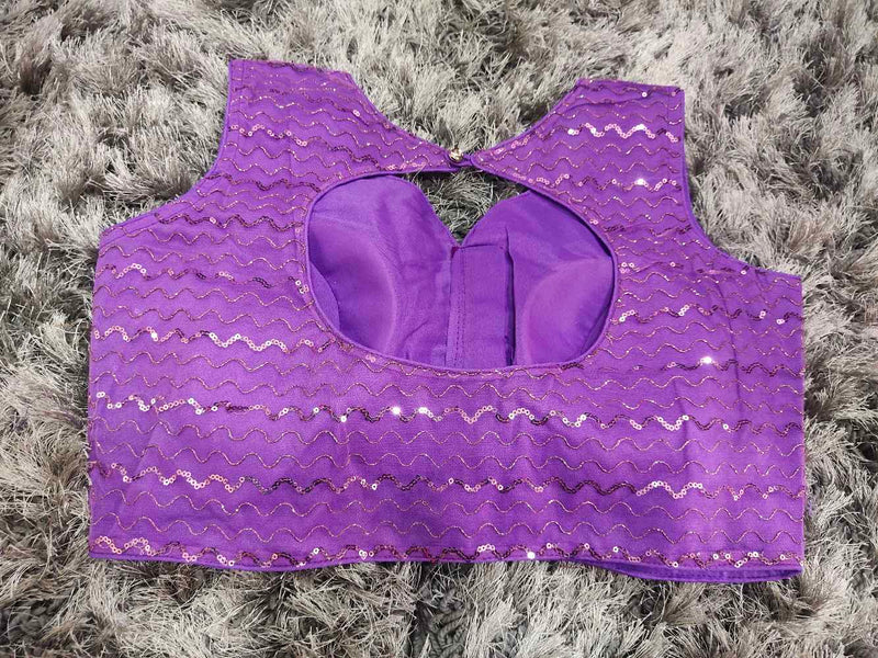 Purple Designer blouse