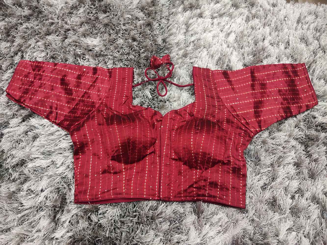 Maroon  Designer blouse