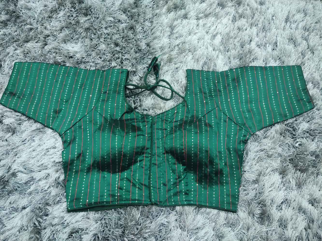 Green Designer blouse