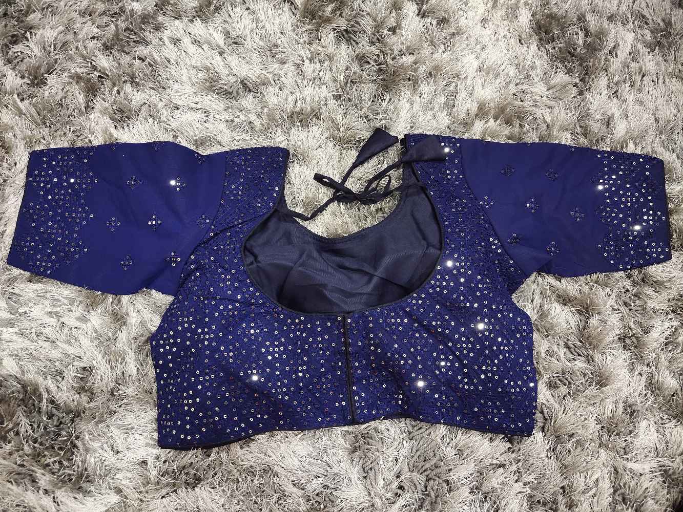 Blue Designer blouse