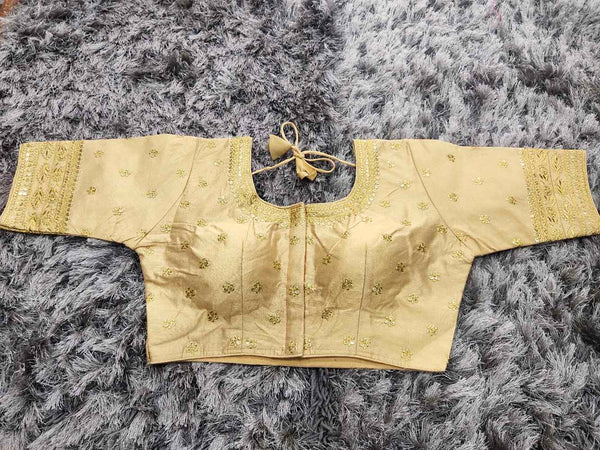 Gold Designer blouse