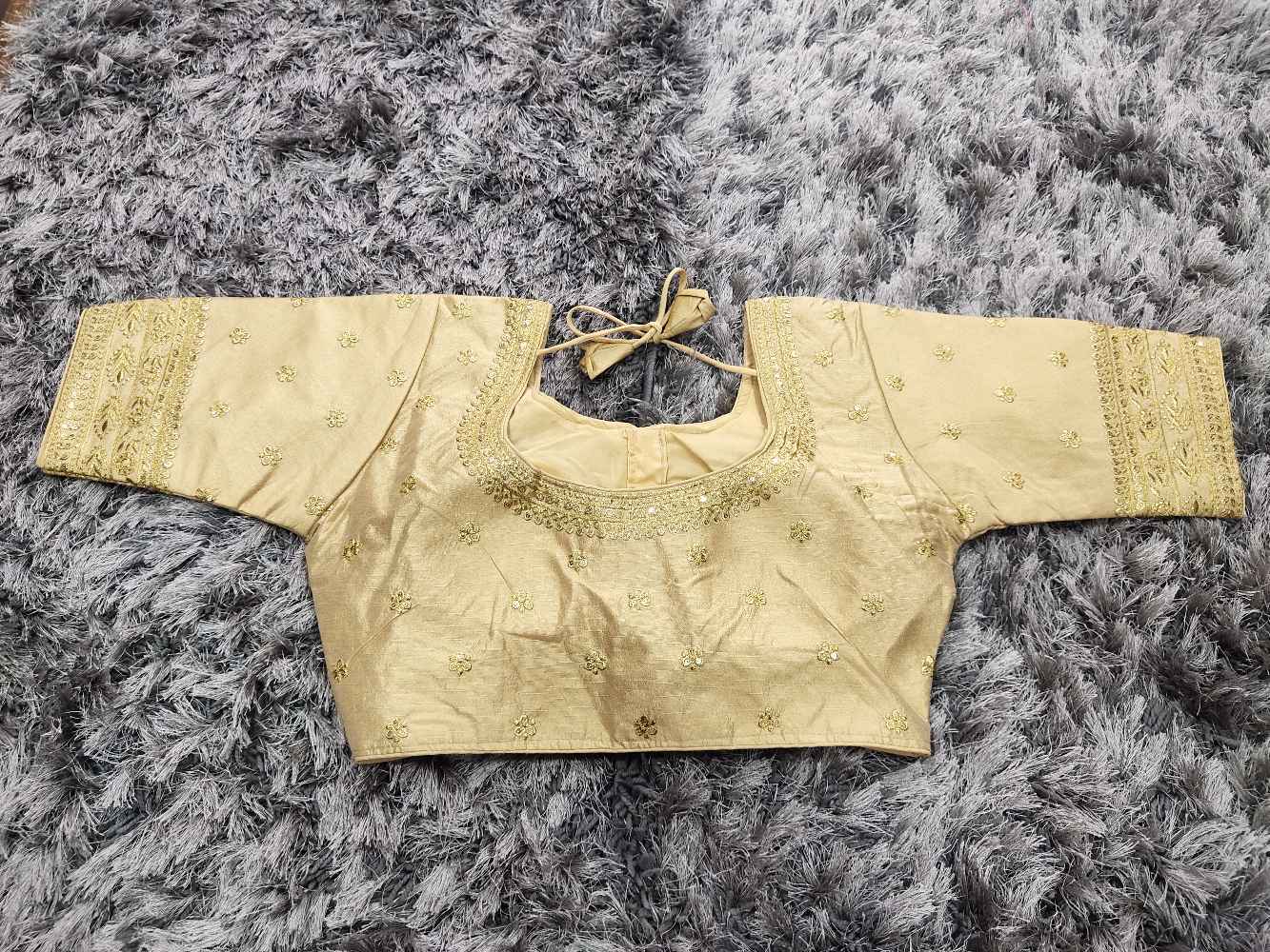 Gold Designer blouse