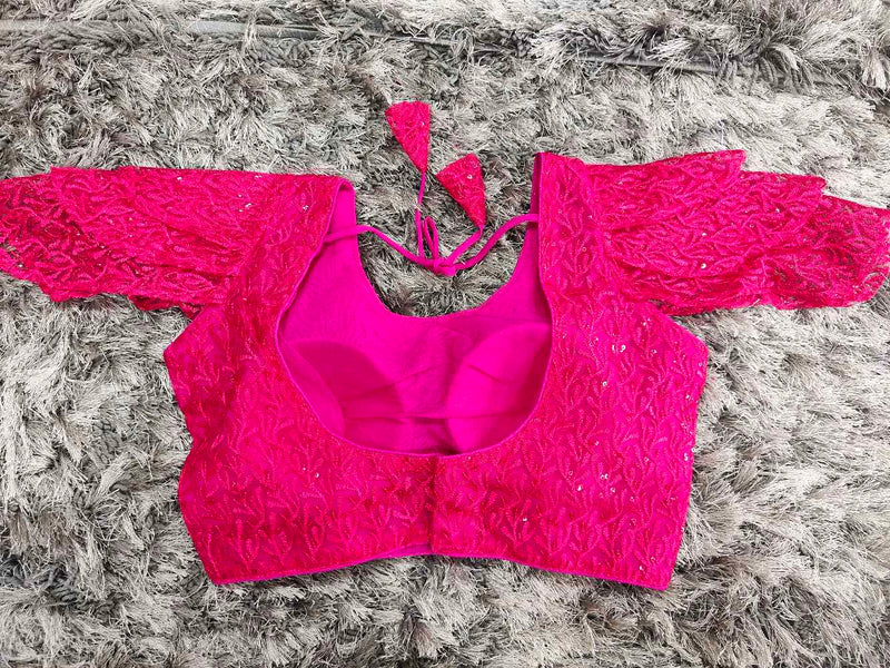 Pink Designer blouse