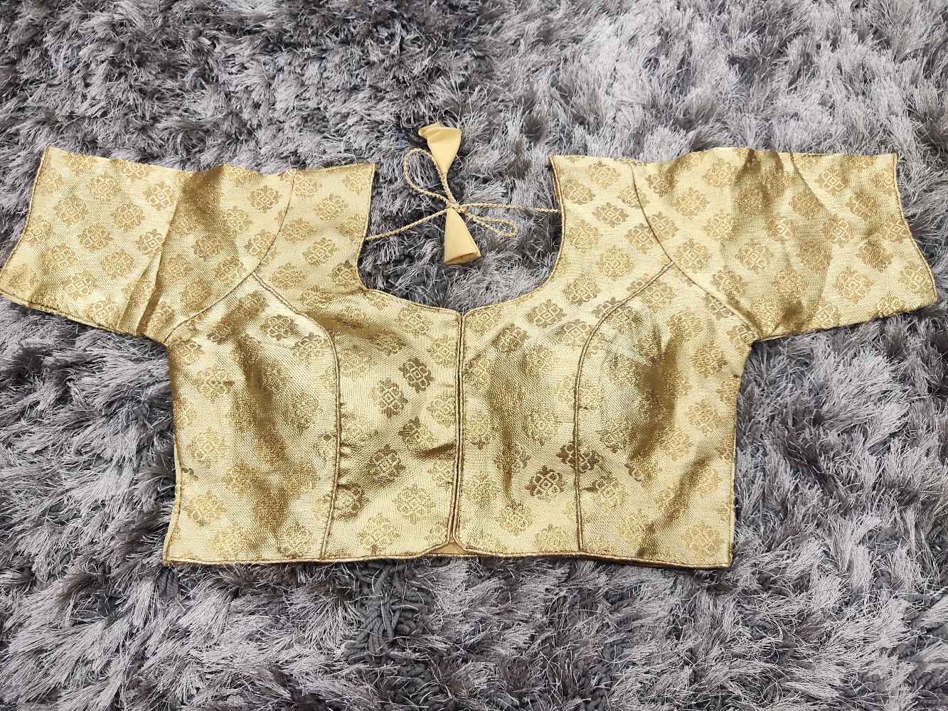 Gold Designer blouse