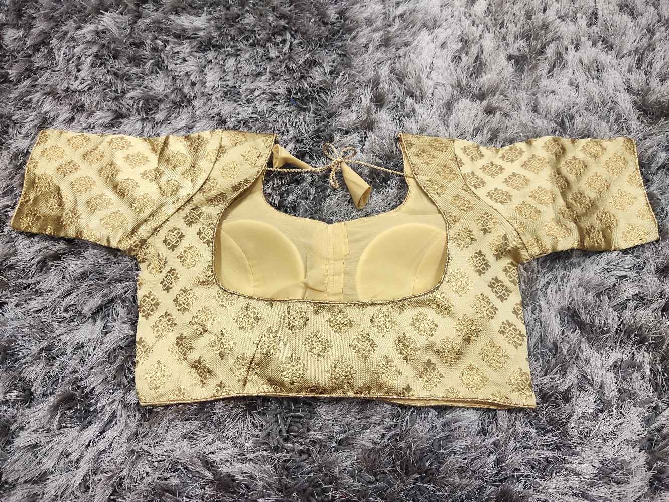 Gold Designer blouse