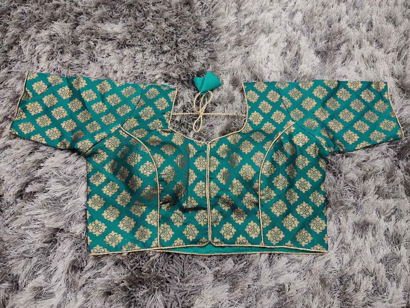 Rama Green Designer blouse