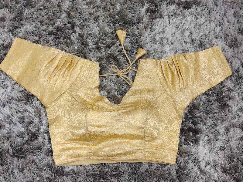 Gold Designer blouse