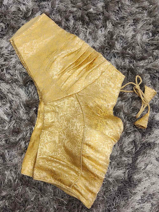 Gold Designer blouse