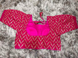 Pink Designer Georgette blouse
