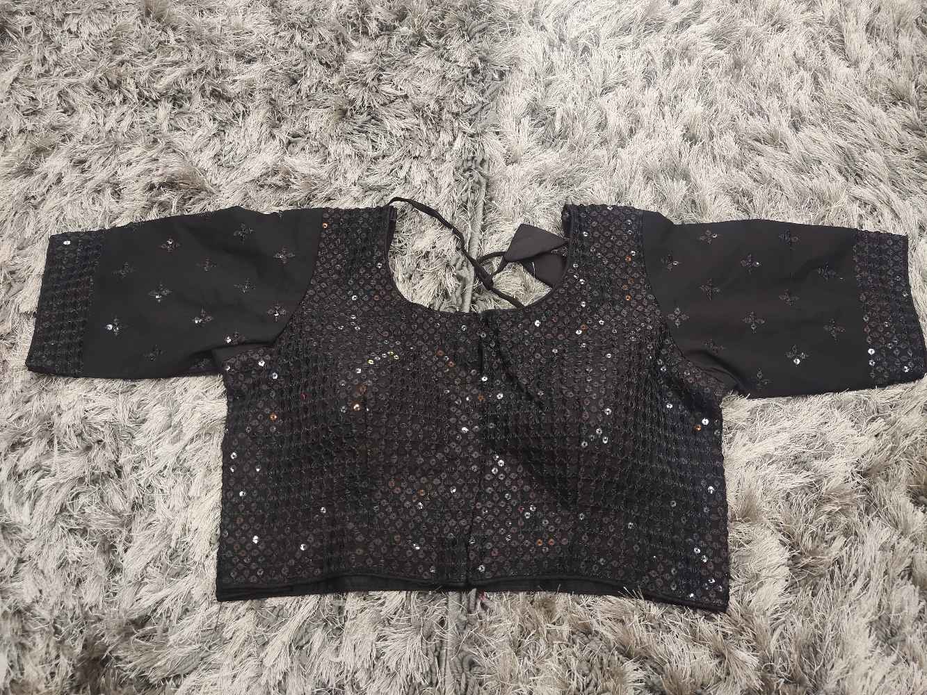 Black Designer blouse